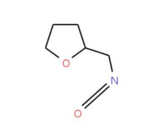 2-(Isocyanatomethyl)tetrahydrofuran (CAS 51998-05-1) - chemical structure image