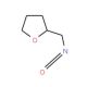 2-(Isocyanatomethyl)tetrahydrofuran (CAS 51998-05-1) - chemical structure image