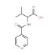 2-(isonicotinoylamino)-3-methylbutanoic acid - chemical structure image