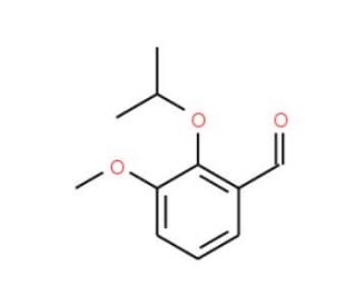 2-isopropoxy-3-methoxybenzaldehyde (CAS 75792-35-7) - chemical structure image