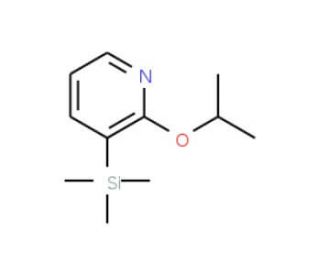 2-Isopropoxy-3-trimethylsilanyl-pyridine (CAS 782479-89-4) - chemical structure image