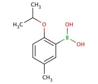 2-Isopropoxy-5-methylphenylboronic acid (CAS 480438-71-9) - chemical structure image