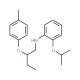 2-Isopropoxy-N-[2-(4-methylphenoxy)butyl]aniline - chemical structure image