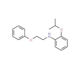 2-Isopropoxy-N-(2-phenoxyethyl)aniline - chemical structure image