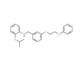 2-Isopropoxy-N-[3-(2-phenoxyethoxy)benzyl]aniline - chemical structure image