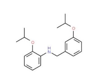 2-Isopropoxy-N-(3-isopropoxybenzyl)aniline - chemical structure image