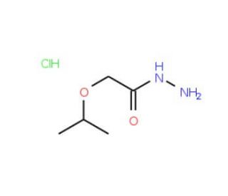 2-Isopropoxyacetohydrazide hydrochloride - chemical structure image