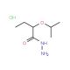 2-Isopropoxybutanohydrazide hydrochloride - chemical structure image
