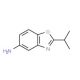 2-isopropyl-1,3-benzoxazol-5-amine (CAS 1016776-39-8) - chemical structure image