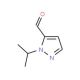 2-Isopropyl-2H-pyrazole-3-carbaldehyde (CAS 100305-93-9) - chemical structure image