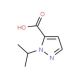 2-Isopropyl-2H-pyrazole-3-carboxylic acid - chemical structure image