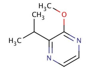 2-Isopropyl-3-methoxypyrazine (CAS 25773-40-4) - chemical structure image