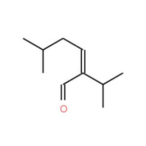 2-Isopropyl-5-methyl-2-hexenal, cis + trans | CAS 35158-25-9