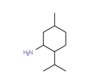 2-isopropyl-5-methylcyclohexanamine (CAS 21411-81-4) - chemical structure image