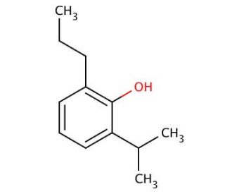 2-Isopropyl-6-propylphenol (Propofol Impurity O) (CAS 74663-48-2) - chemical structure image