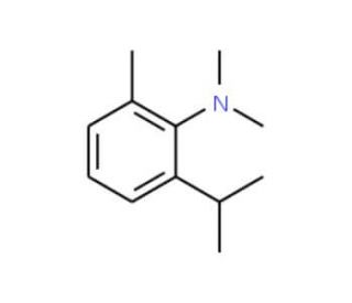 2-Isopropyl-N,N,6-trimethylaniline (CAS 227199-09-9) - chemical structure image