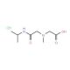 [[2-(isopropylamino)-2-oxoethyl](methyl)amino]acetic acid hydrochloride - chemical structure image