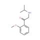 2-Isopropylamino-2′-methoxyacetophenone - chemical structure image