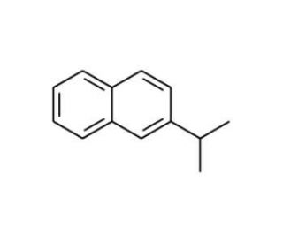 2-Isopropylnaphthalene (CAS 2027-17-0) - chemical structure image