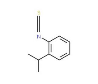 2-isopropylphenyl isothiocyanate (CAS 36176-31-5) - chemical structure image