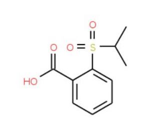 2-(Isopropylsulfonyl)benzoic acid - chemical structure image