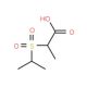 2-(isopropylsulfonyl)propanoic acid - chemical structure image