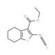 2-Isothiocyanato-4,5,6,7-tetrahydro-benzo[b]thiophene-3-carboxylic acid ethyl ester (CAS 85716-87-6) - chemical structure ima