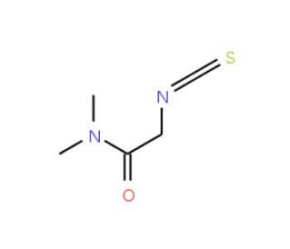 2-isothiocyanato-N,N-dimethylacetamide - chemical structure image