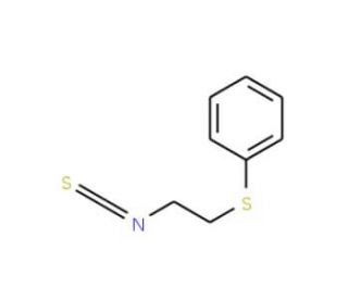 [(2-isothiocyanatoethyl)thio]benzene (CAS 38752-37-3) - chemical structure image