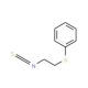 [(2-isothiocyanatoethyl)thio]benzene (CAS 38752-37-3) - chemical structure image