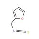 2-(isothiocyanatomethyl)furan (CAS 4650-60-6) - chemical structure image