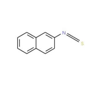 2-isothiocyanatonaphthalene (CAS 1636-33-5) - chemical structure image