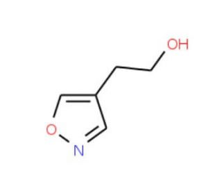 2-Isoxazol-4-yl-ethanol (CAS 884504-75-0) - chemical structure image