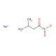 2-Keto-4-methylpentanoic acid-1-13C sodium salt (CAS 93523-70-7) - chemical structure image