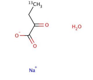 2-Ketobutyric acid-4-13C,4,4-d2 sodium salt - chemical structure image