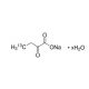 2-Ketobutyric acid-4-13C sodium salt hydrate - chemical structure image