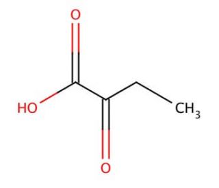 2-Ketobutyric acid (CAS 600-18-0) - chemical structure image