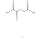 2-Ketoglutaric acid, monopotassium salt (CAS 997-43-3) - chemical structure image