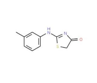 2-m-Tolylamino-thiazol-4-one (CAS 27052-16-0) - chemical structure image