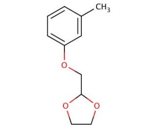 2-m-Tolyloxymethyl-[1,3]dioxolane (CAS 850348-74-2) - chemical structure image