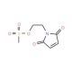 2-Maleimidoethyl mesylate (CAS 155863-36-8) - chemical structure image