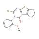 2-mercapto-3-(2-methoxyphenyl)-3,5,6,7-tetrahydro-4H-cyclopenta[4,5]thieno[2,3-d]pyrimidin-4-one - chemical structure image