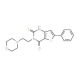 2-mercapto-3-(2-morpholin-4-ylethyl)-6-phenylthieno[3,2-d]pyrimidin-4(3H)-one - chemical structure image