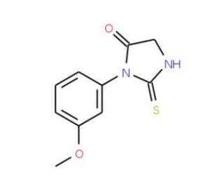 2-mercapto-3-(3-methoxyphenyl)-3,5-dihydro-4H-imidazol-4-one - chemical structure image
