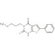 2-mercapto-3-(3-methoxypropyl)-6-phenylthieno[2,3-d]pyrimidin-4(3H)-one - chemical structure image