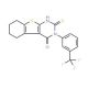 2-Mercapto-3-(3-trifluoromethyl-phenyl)-5,6,7,8-tetrahydro-3H-benzo[4,5]thieno[2,3-d]pyrimidin-4-one - chemical structure ima