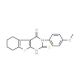 2-Mercapto-3-(4-methoxy-phenyl)-5,6,7,8-tetrahydro-3H-benzo[4,5]thieno[2,3-d]pyrimidin-4-one (CAS 65234-02-8) - chemical stru
