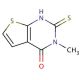 2-Mercapto-3-methyl-3H-thieno[2,3-d]pyrimidin-4-one - chemical structure image