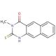 2-mercapto-3-methylbenzo[g]quinazolin-4(3H)-one - chemical structure image