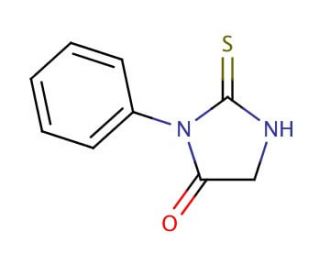 2-mercapto-3-phenyl-3,5-dihydro-4H-imidazol-4-one - chemical structure image